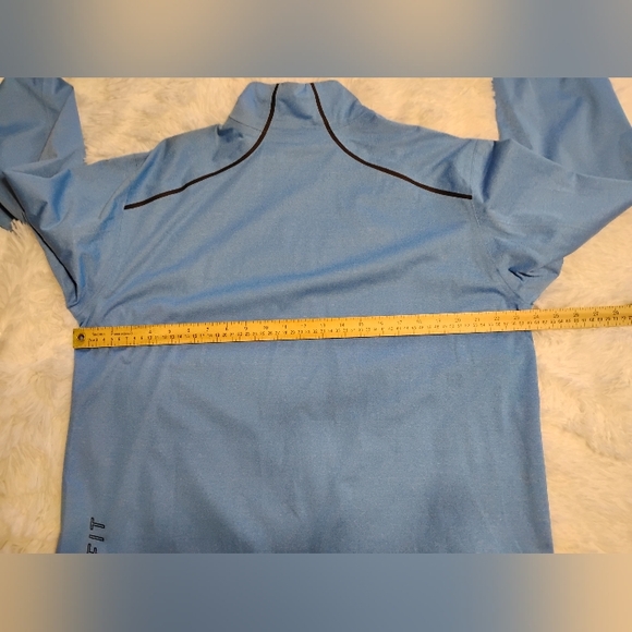 Men's Nike Golf Storm Fit Jacket Sz L Blue & Black - Picture 8 of 16